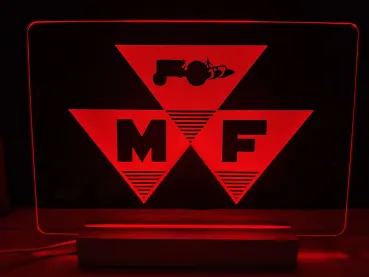 MF Massey Ferguson LED Schild
